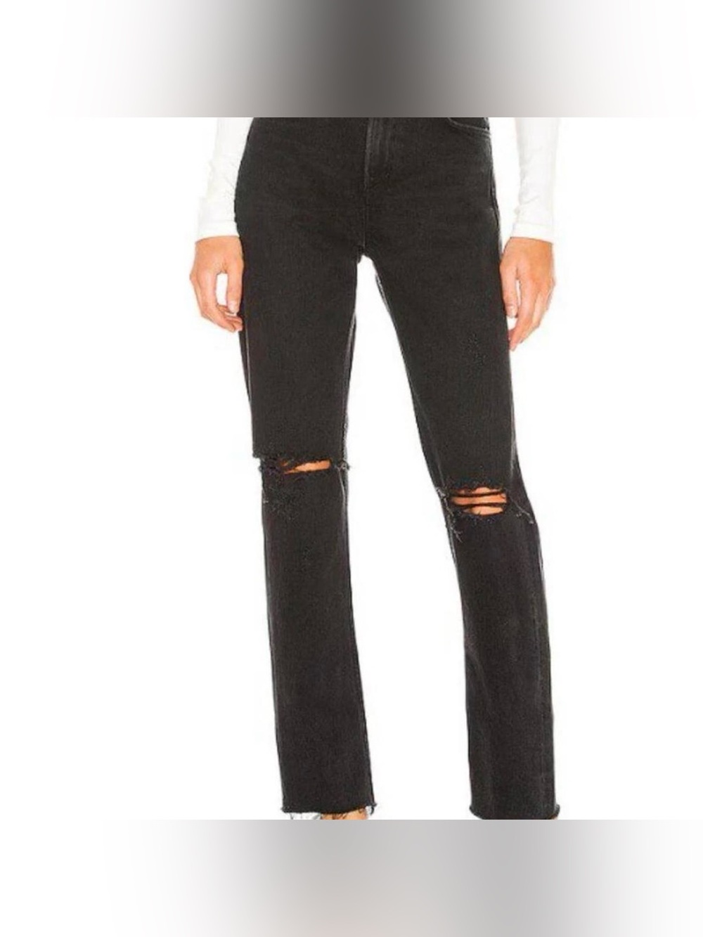 NWT AGOLDE Women's Sz. 24 Cherie High Rise Straight